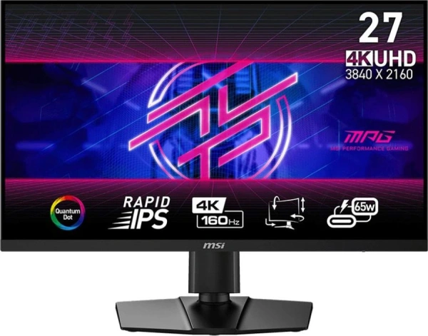 Монитор MSI 27" MPG 274URF QD IPS 4K чер HDMI DP USB HAS Piv 144Hz 400cd In