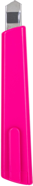 Нож канцелярский Deli E2038PINK 80мм шир.лез.9мм розовый блистер