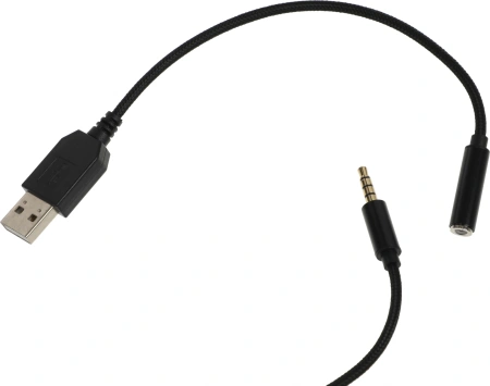 Наушники с микрофоном Creative HS-230 черный 2м накладные оголовье (51EF1110AA000)