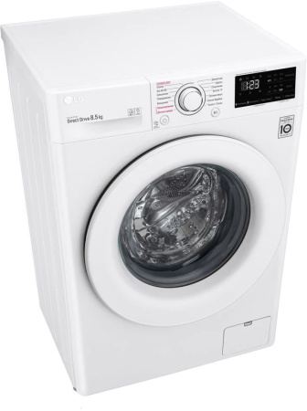 Стиральная машина LG F2V3GS3W класс: A загр.фронтальная макс.:8.5кг белый инвертер