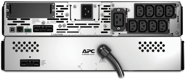 Источник бесперебойного питания APC Smart-UPS X SMX3000RMHV2U 2700Вт 3000ВА черный