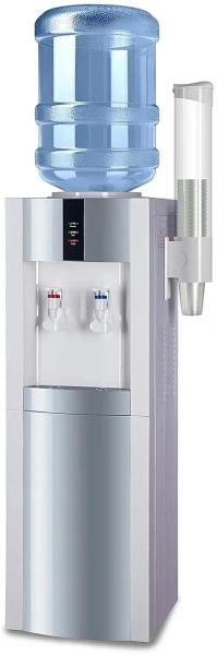 Кулер AEL LD-AEL-47c напольный электронный голубой/серебристый