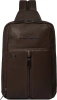 Рюкзак слинг мужской Piquadro Hedley CA6448W130/TM темно-коричневый кожа