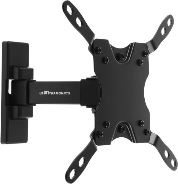 Кронштейн для телевизора Ultramounts UM864B черный 13"-42" макс.20кг настенный поворот и наклон
