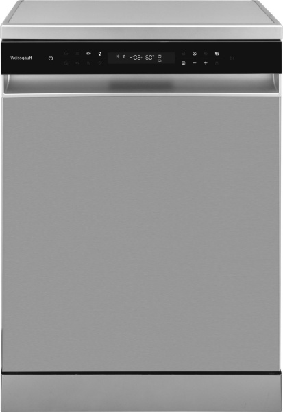 Посудомоечная машина Weissgauff DW 6138 Inverter Touch Inox нержавеющая сталь (полноразмерная) инвертер