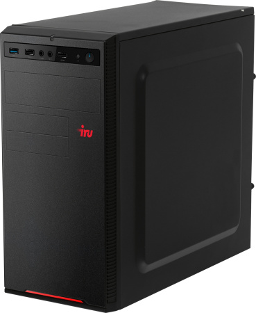 ПК IRU Home 320A5SE MT Ryzen 3 PRO 4350G/8Gb/SSD256Gb RGr/DOS/черный