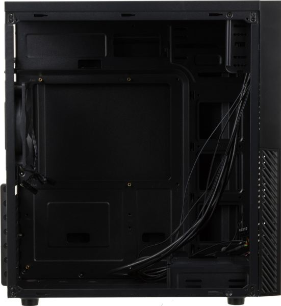 Корпус Accord K-16 черный без БП ATX 6x120mm 2xUSB2.0 1xUSB3.0 audio