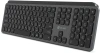 Клавиатура Оклик K859W черный/серый USB беспроводная slim Multimedia (2002136)