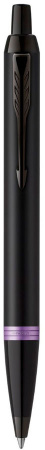Ручка шариков. Parker IM Vibrant Rings K315 (CW2172951) Amethyst Purple PVD M син. черн. подар.кор.