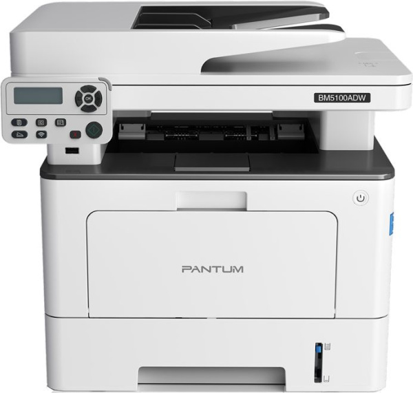 МФУ лазерный Pantum BM5100ADW A4 Duplex Net WiFi белый/серый