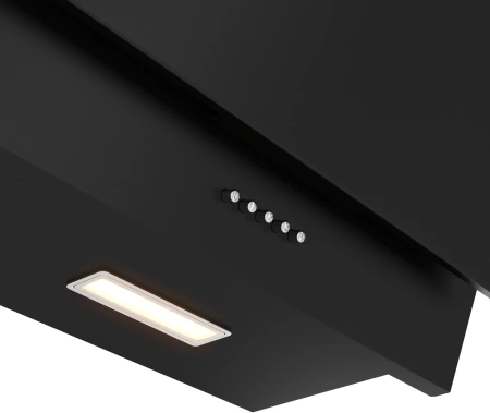 Вытяжка каминная Elikor Титан 50П-430-К3Д черный управление: кнопочное (1 мотор)