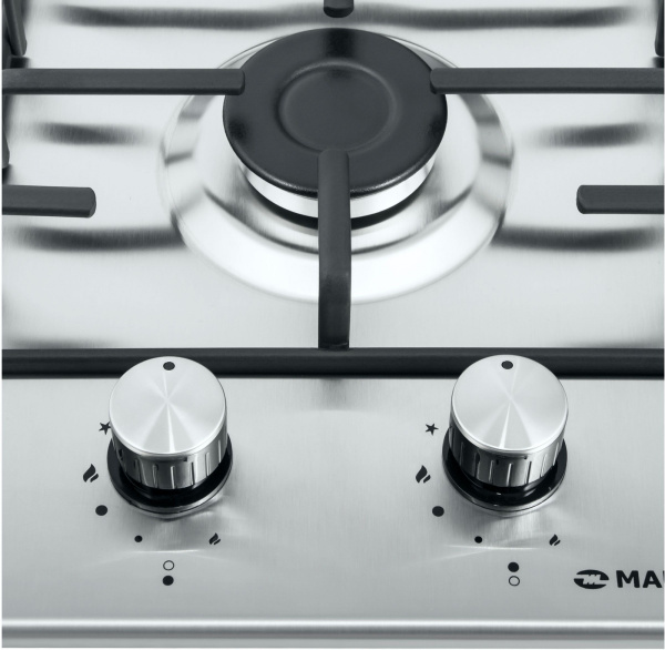 Газовая варочная поверхность Maunfeld EGHS.32.3ES/G нержавеющая сталь