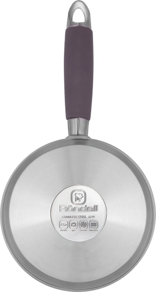 Ковш Rondell Akzent RDS-1386 1.3л. d=16см (с крышкой) стальной