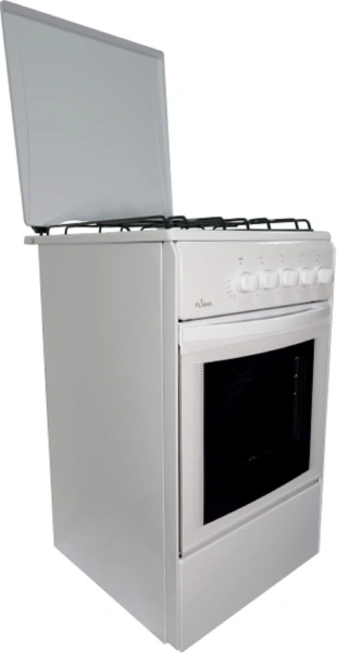 Плита Газовая Flama RG 24022 W белый реш.сталь