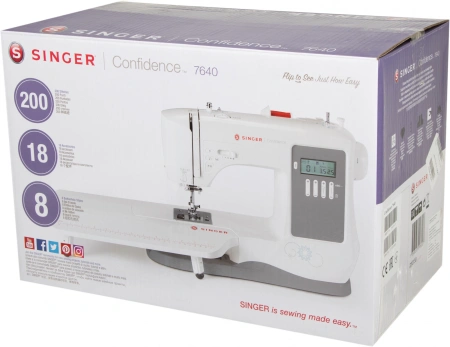 Швейная машина Singer Confidence 7640Q белый
