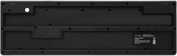 Клавиатура Оклик 100M HW3 черный USB (654570)