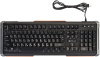 Клавиатура Оклик 717G BLACK DEATH черный/серый USB Multimedia for gamer LED