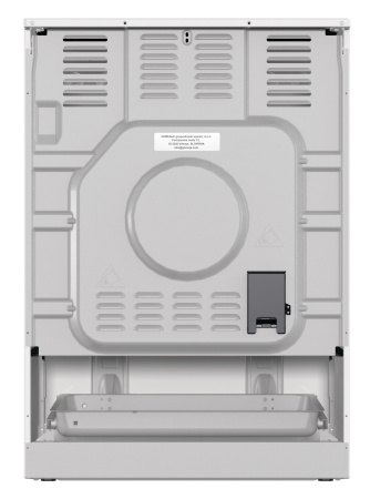 Плита Электрическая Gorenje GECS6C70WC белый/черный стеклокерамика (без крышки)