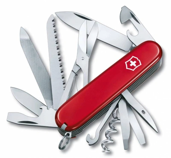 Нож перочинный Victorinox Ranger (1.3763) 91мм 21функц. красный карт.коробка