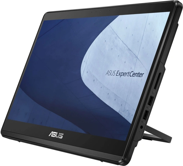 Моноблок Asus E1600WKAT-BMR008M 15.6" Full HD Touch Cel N4500 (1.1) 4Gb SSD128Gb UHDG CR noOS GbitEth WiFi BT 65W Cam черный 1920x1080
