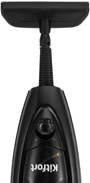 Швабра паровая Kitfort КТ-1061 1300Вт черный/фиолетовый