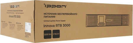 Источник бесперебойного питания Ippon Innova RTB 3000 2700Вт 3000ВА черный