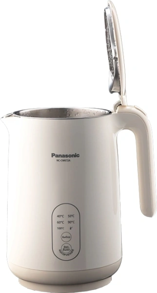 Чайник электрический Panasonic NC-CWK72A 1.5л. 1500Вт бежевый корпус: полупропилен/нержавеющая сталь