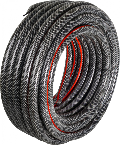 Шланг Вихрь 73/7/2/7 3/4" 25м поливочный армированный черный/красный