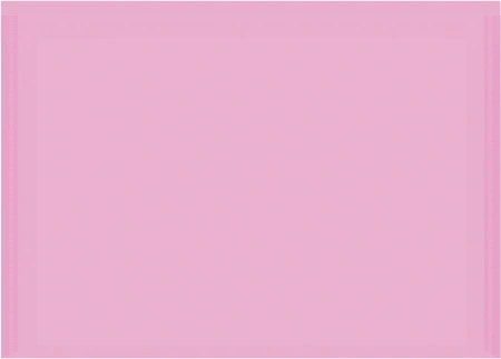 Конверт на кнопке Бюрократ Pastel -PKPAST/PINK A4 пластик 0.18мм розовый