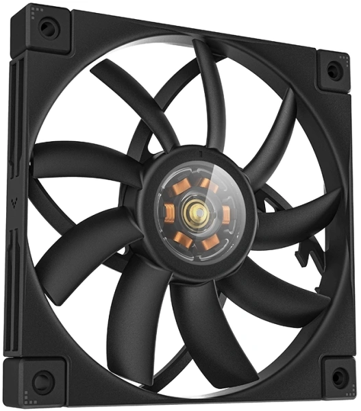 Вентилятор для корпуса Deepcool FT12 Slim 120х120x15 черный 4-pin 25.6дБ (R-FT12SLIM-BKWPN1-G) Ret