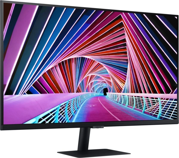 Монитор Samsung 31.5" S32A700NWI черный VA LED 5ms 16:9 HDMI матовая 300cd 178гр/178гр 3840x2160 60Hz DP 4K 6.1кг (RUS)