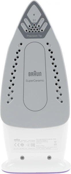 Утюг Braun SI1080VI 2000Вт фиолетовый/белый