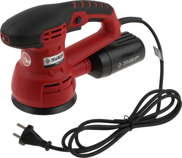 Эксцентриковая шлифовальная машина Зубр ЗОШМ-450-125 450Вт