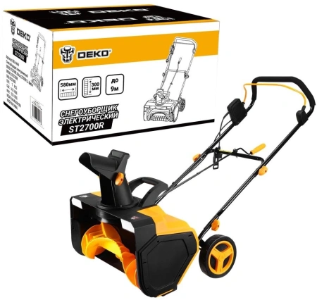 Снегоуборщик электр. Deko ST2700R 2.7кВт