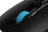 Мышь A4Tech Fstyler FM10 черный/синий оптическая (1600dpi) USB (4but)