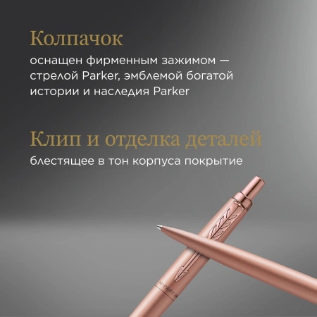 Ручка шариков. Parker Jotter Monochrome XL SE20 (CW2122755) роз.зол.мат. M син. черн. подар.кор.