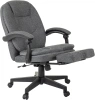 Кресло руководителя Бюрократ CH-868MSG-BF серый 3C1 крестов. пластик подст.для ног пластик черный