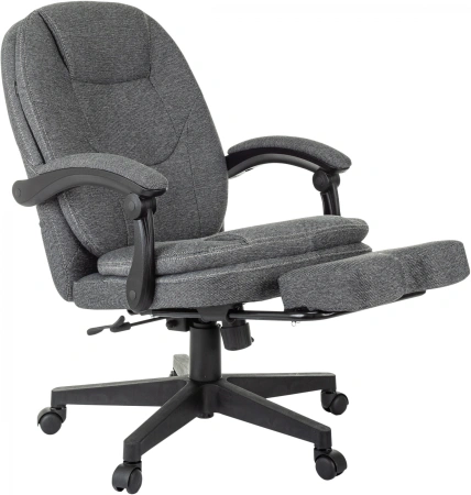 Кресло руководителя Бюрократ CH-868MSG-BF серый 3C1 крестов. пластик подст.для ног пластик черный