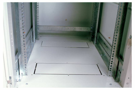 Шкаф коммутационный ЦМО (ШТК-М-42.6.8-4ААА) напольный 42U 600x800мм пер.дв.перфор. задн.дв.стал.лист 2 бок.пан. направл.под закл.гайки 1010кг серый 655мм 108.6кг 180град. 2030мм