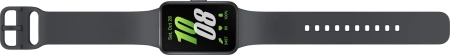 Смарт-часы Samsung Galaxy Fit 3 SM-R390 1.6" AMOLED корп.графит рем.графитовый р.бр.:M/L (SM-R390NZA