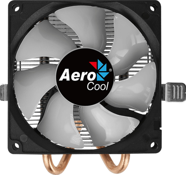 Устройство охлаждения(кулер) Aerocool Air Frost 2 Soc-AM5/AM4/1151/1200/1700 3-pin 26dB Al+Cu 110W 250gr LED Ret