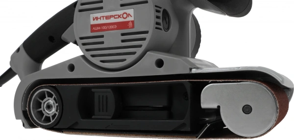 Ленточная шлифовальная машина Интерскол ЛШМ-100/1200Э 1200Вт (ширина ленты 100мм)