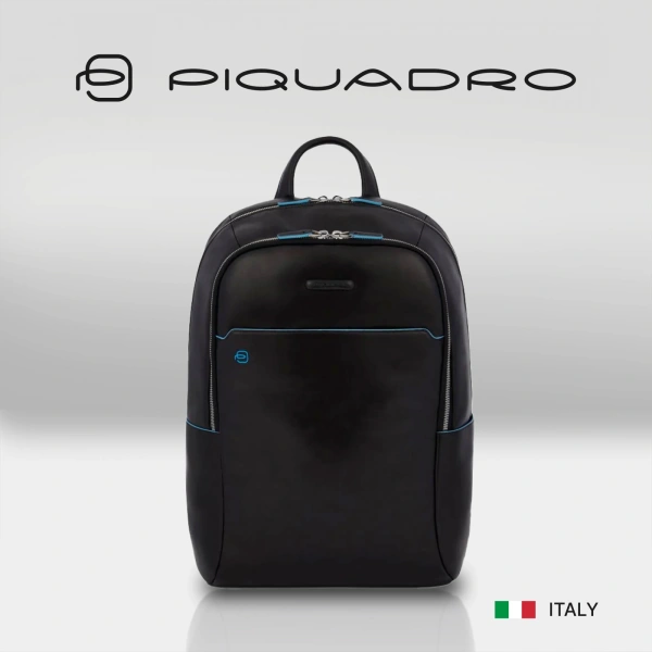 Рюкзак Piquadro Blue Square CA4762B2/N черный кожа