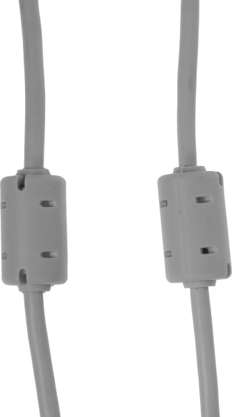 Кабель Ningbo USB2.0-AM/BM-3M-MG USB A(m) USB B(m) 3м феррит.кольца серый