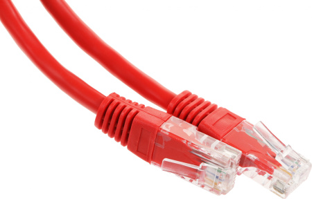Патч-корд Premier PP6U-1M/R 10000Гбит/с UTP 4 пары cat.6 CCA molded 1м красный RJ-45 (m)-RJ-45 (m)
