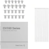 Корпус Deepcool CH160 белый без БП miniITX 7x120mm 1xUSB3.0 audio bott PSU