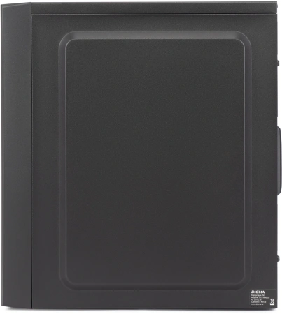 Корпус Digma DCC-MN302 черный без БП mATX 2xUSB2.0 audio
