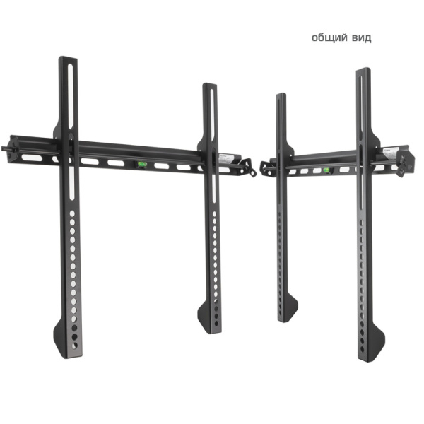 Кронштейн для телевизора Kromax VEGA-11 черный 22"-65" макс.50кг настенный фиксированный