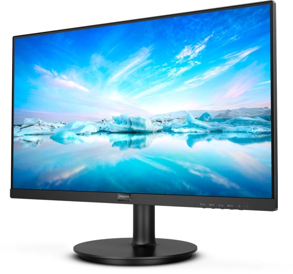 Монитор Philips 23.8" 241V8L(00/01) черный VA LED 16:9 HDMI матовая 250cd 178гр/178гр 1920x1080 75Hz VGA FHD 3.03кг