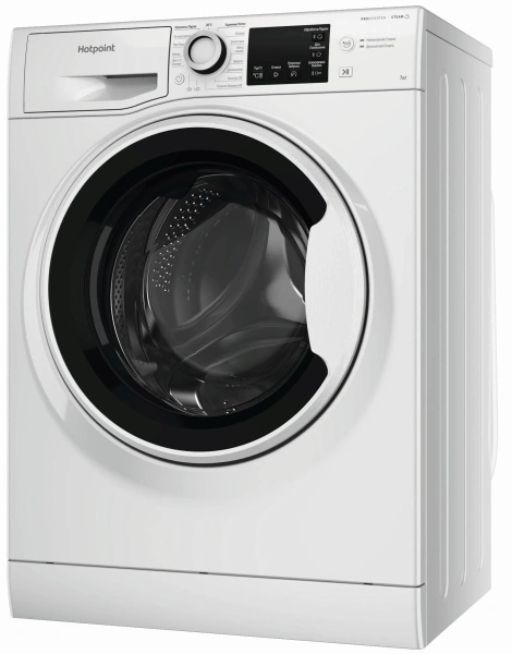 Стиральная машина Hotpoint NSB 7249 W AVE RU класс: A-40% загр.фронтальная макс.:7кг белый инвертер